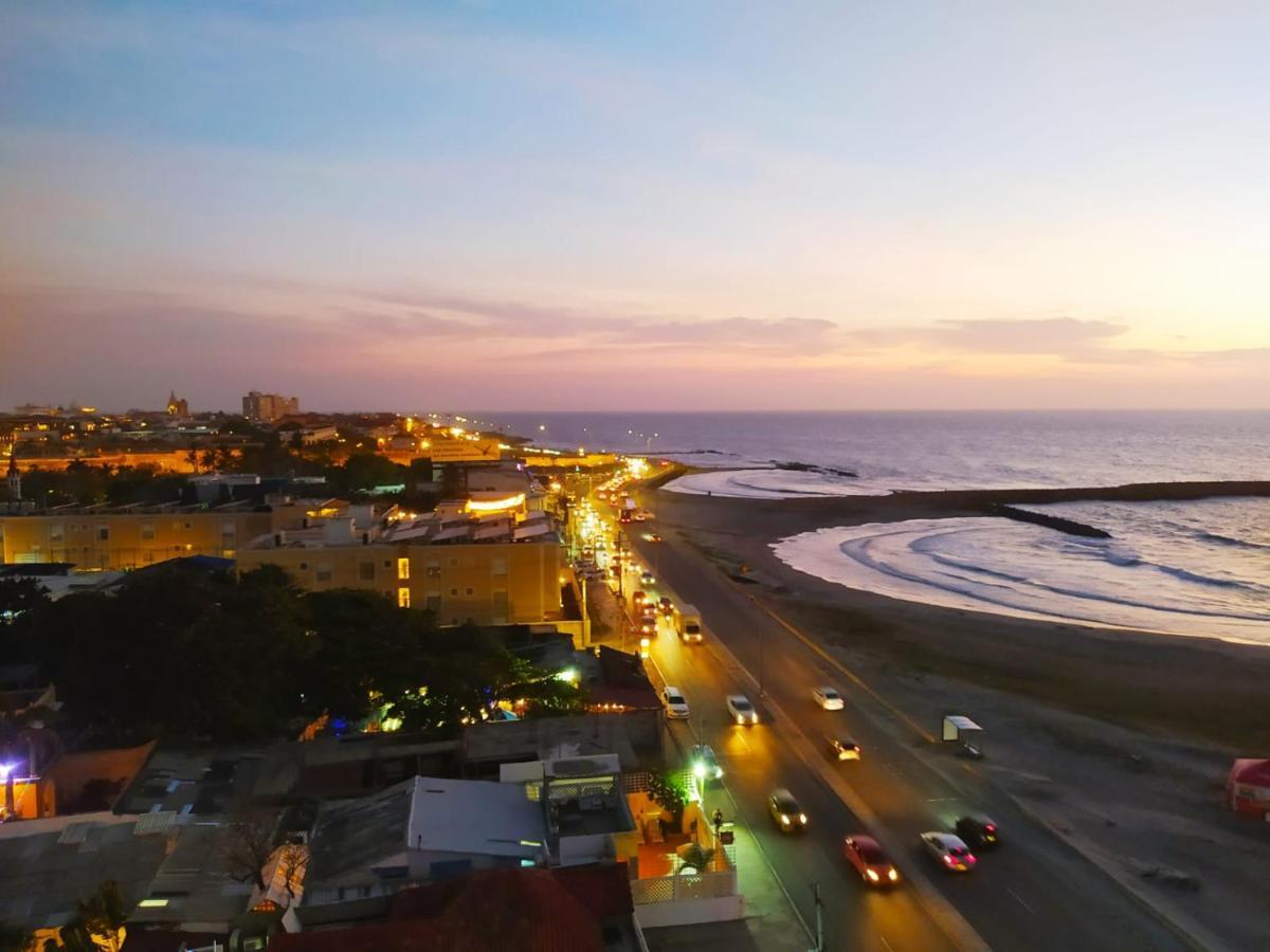 شقة Apartamento Con Vista Al Mar Y Cerca Al Centro - 903 Cartagena المظهر الخارجي الصورة